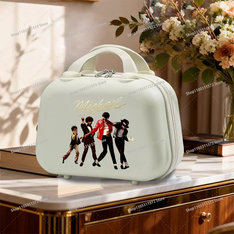 Vintage Michael Jackson Graphic Small Suitcase Fresh Girls