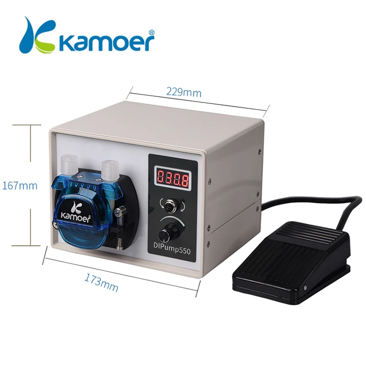 Kamoer DIP 24V DC Medical Peristaltic dosing pump small food grade circulating self-priming large flow water pump