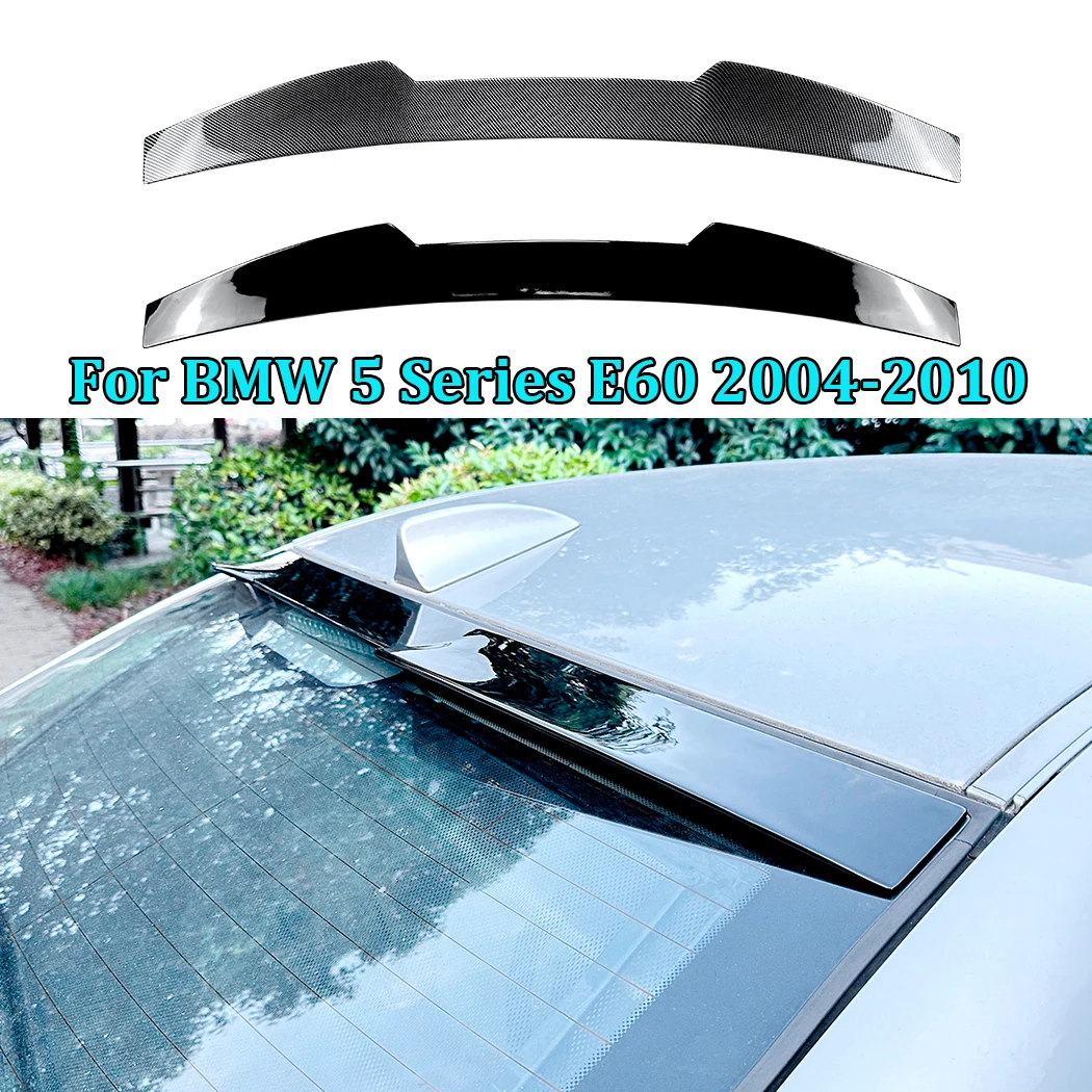 

For BMW 5 Series E60 2004-2010 Top Wing Trunk Tail Wing Decoration Fixed Wind Wing Spoiler Tail Tailgate Splitter Lip