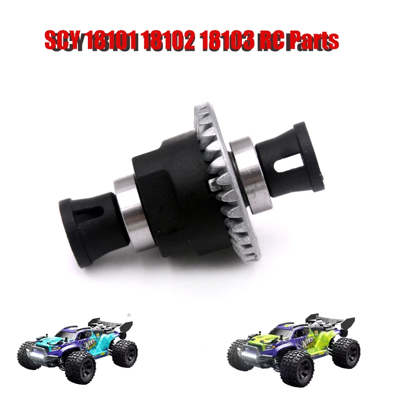 Piezas de repuesto originales Scy18101 RC, engranajes ESC, carcasa de coche, soporte de biela de dirección, conjunto de dirección del motor del eje de transmisión