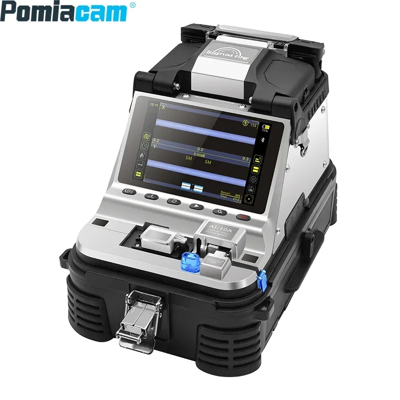 

AI-10A Automatic Fire Optical Fiber Fusion Splicer Heating Fusion Optical Fiber Cleaver FTTH Kit for Optical Fiber & Cable