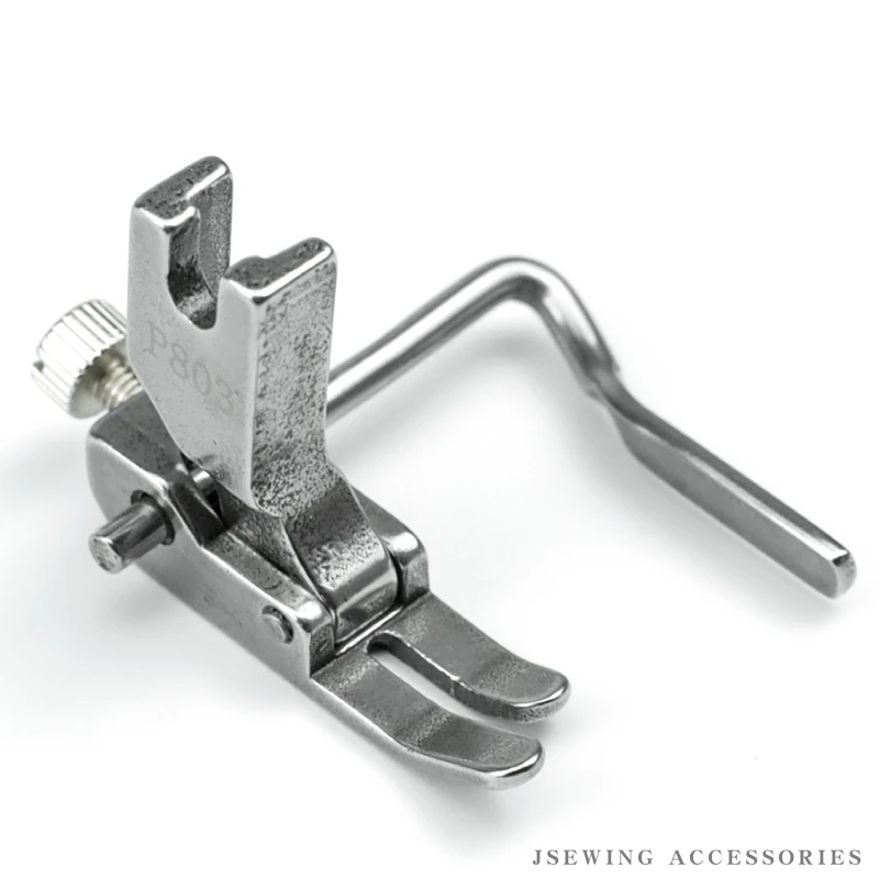 P803 Hinged Right Guide (6mm-25mm) Presser Foot For Industrial Single Needle Lockstitch Sewing Machine Parts Quilter Feet