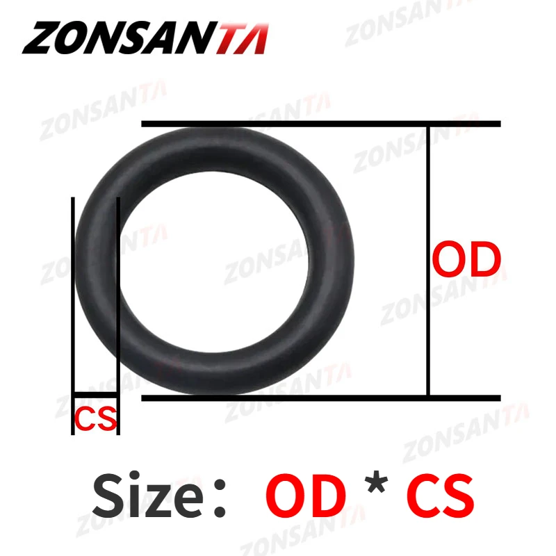 Nitrile Rubber O-Rings OD4mm~30mm CS1mm~4mm NBR Round O Type Corrosion Oil Resist Sealing O Ring Gasket Plumbing Waterproof