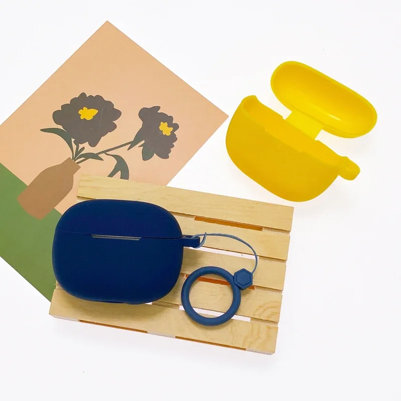 Oneplus-シリコン保護ヘッドセット,耐衝撃性,リング付き保護ケース,落下防止,nord buds 3 pro