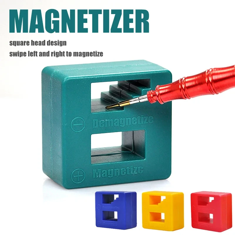 High Quality Magnetizer Demagnetizer Tool Screwdriver Magnetic Pick Up Tool Screwdriver Hand Tool Fast Magnetizing Machine 1Pcs