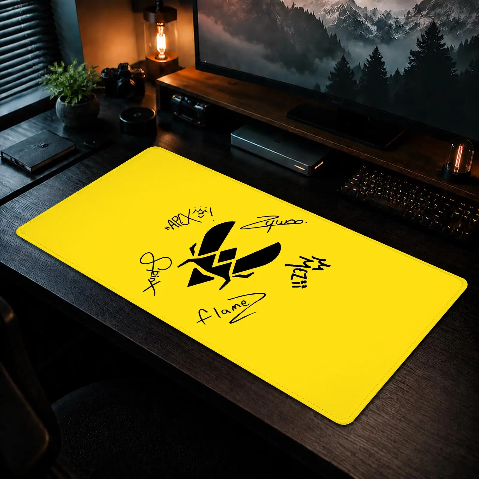 Vitality Mouse Pad Gaming office Non-slip Desk Mat Diy Mousepad Large Game Keyboard overlock