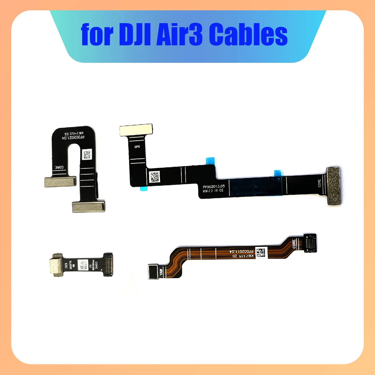 

The New TOF ESC GPS Gimbal Y Motor Cable for the Original Air3 Drone Body Is Suitable for the DJI AIR3 Series
