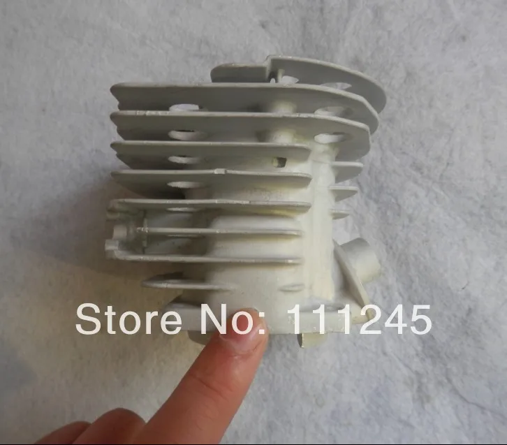 45MM CYLINDER BLOCK NIKASIL PLATE FOR HUS. CHAINSAW  51 HUSK  CHAIN SAW ZYLINDER  HEAD  W/N PISTON ASSY RING CLIP PIN KIT