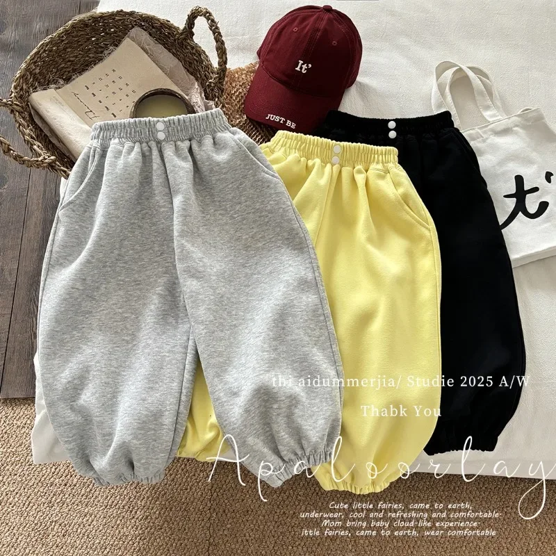 RAISE Herbst Kinder Jungen Sporthose Lässige Elastische Taille 1-10 Jahre Kinder Jungen Jogginghose 2026 Kleinkind Baby Jungen Einfache Hose – Detail 1
