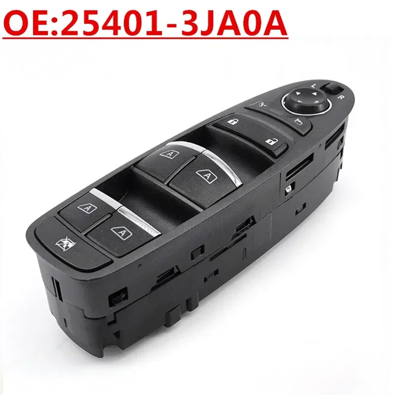 New OE:25401-3JA0A Suitable For Nissan Infiniti Auto Parts Electric Window Glass Lift Switch