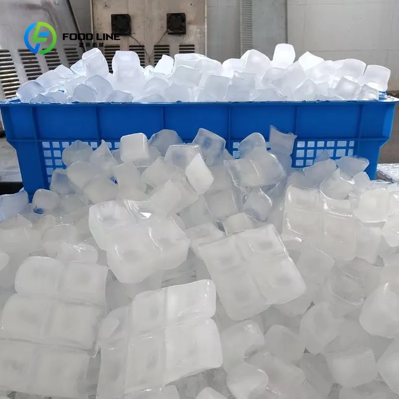 Customized Industrial 1 Ton Turkish Ice square Cube Making Machine for Sale Ice Cube Maker