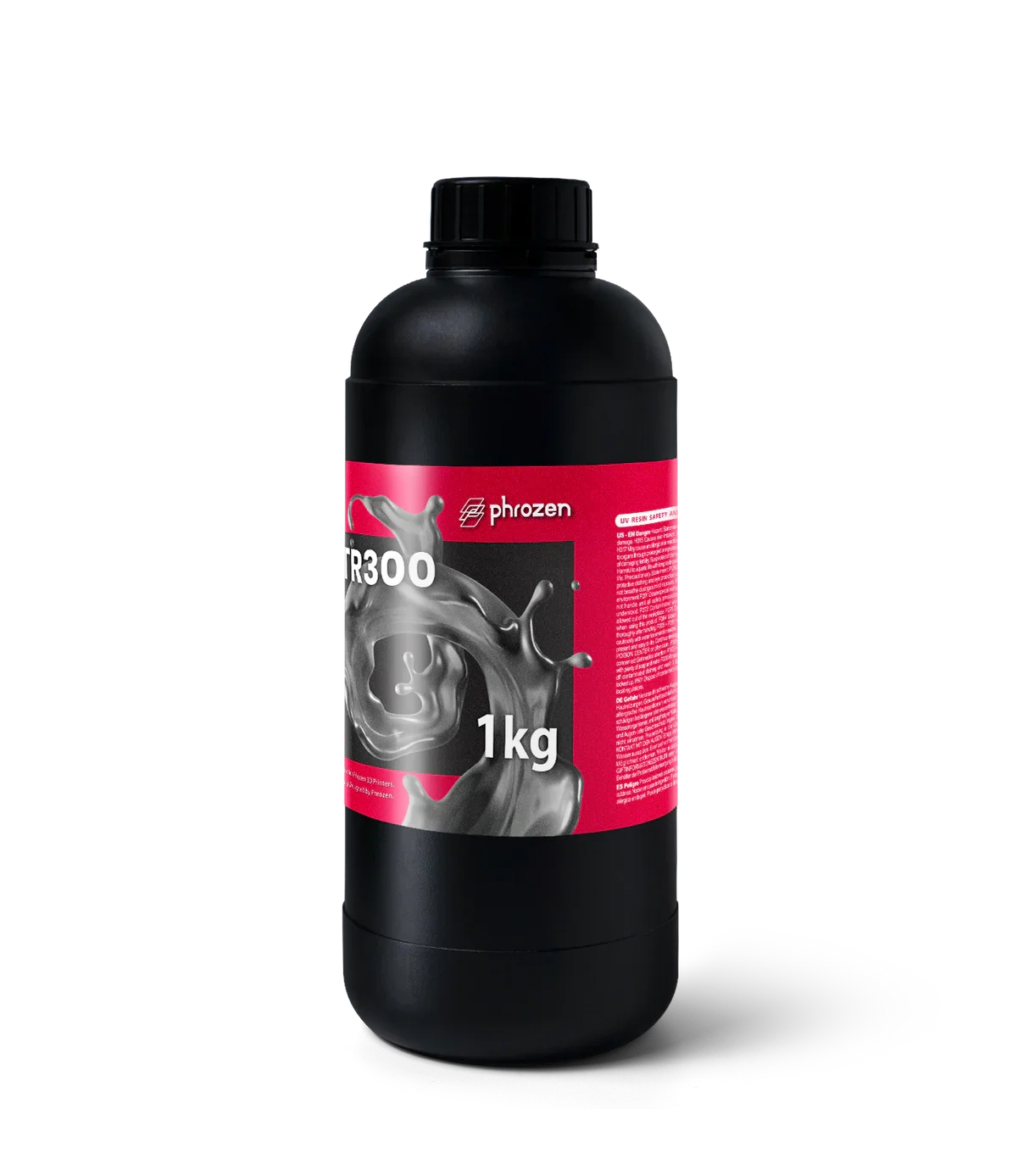 Phrozen Engineering Ultra-High Temp TR300 Resin High Tensile Strength and Toughness Suitable for Industrial Prototyping and Mol