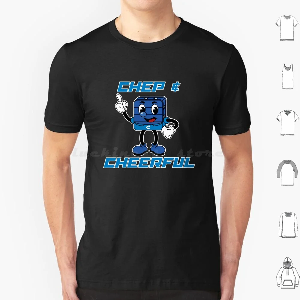 Chep alegre camiseta clásica 6xl algodón Cool Tee Chep alegre