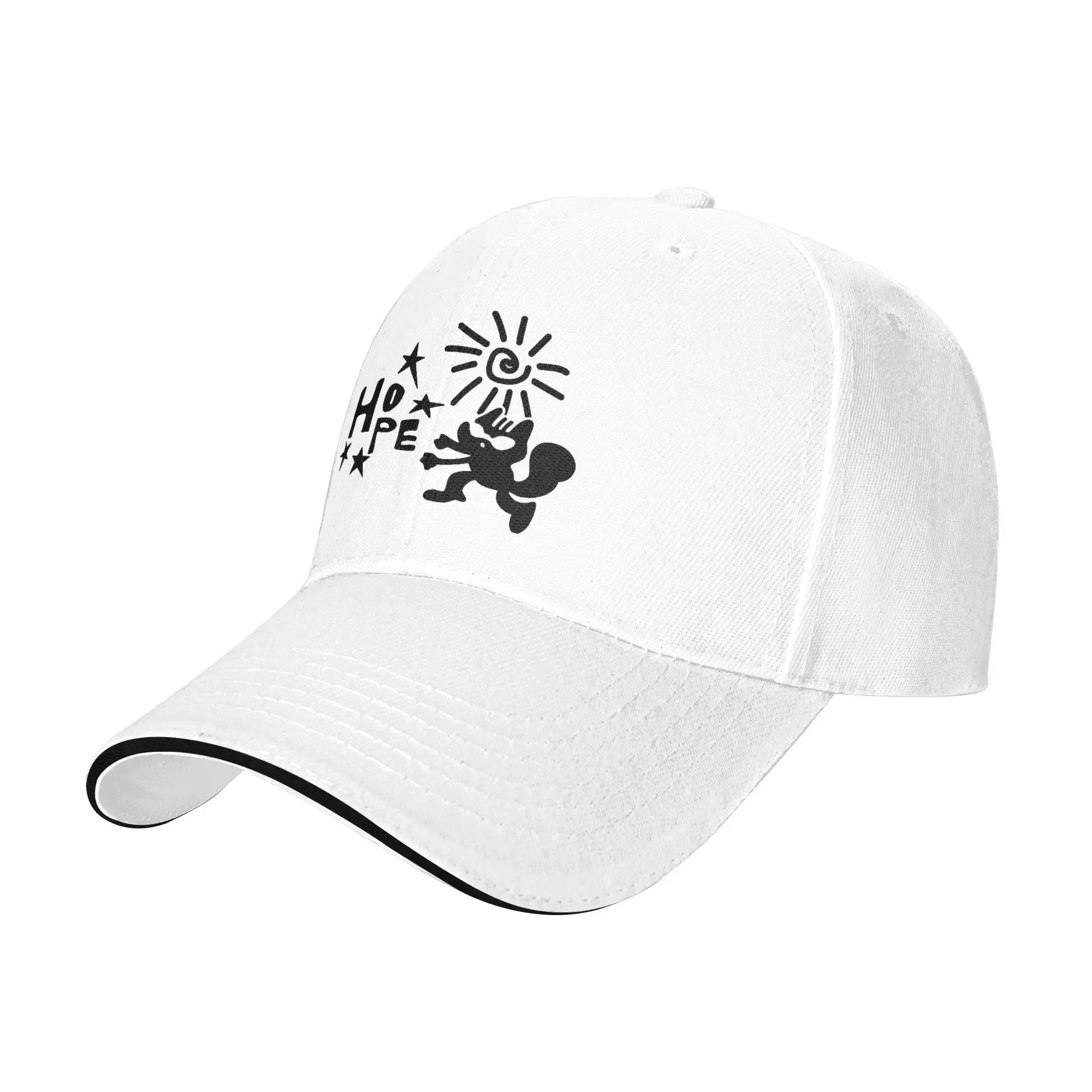 Fashion HOPE on The Stage Baseball Caps Unisex Style Distressed Washed Headwear Kpop J-hope Outdoor Summer Gift Hats Cap