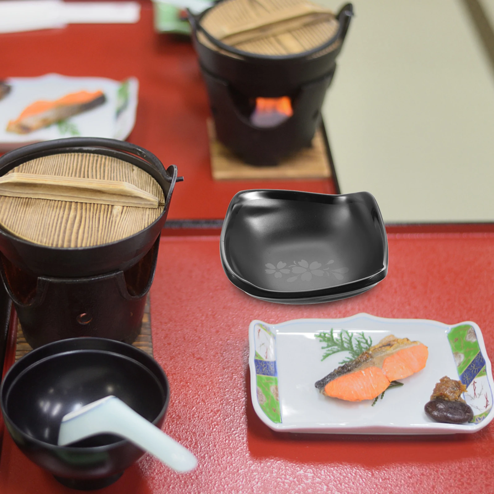 

2Pcs Sauce Dishes Melamine Kitchen Supplies Mini Dipping Bowls Vinegar Small Condiment Special Serving Practical