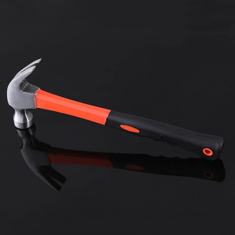 High-carbon Steel Heavy Duty Claw Hammer for Car Maintenance House Decoration