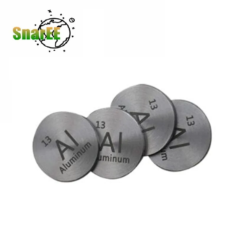 

Aluminum Metal Disc Al Element Element Collection Periodic Table Of Elements Chemical Element