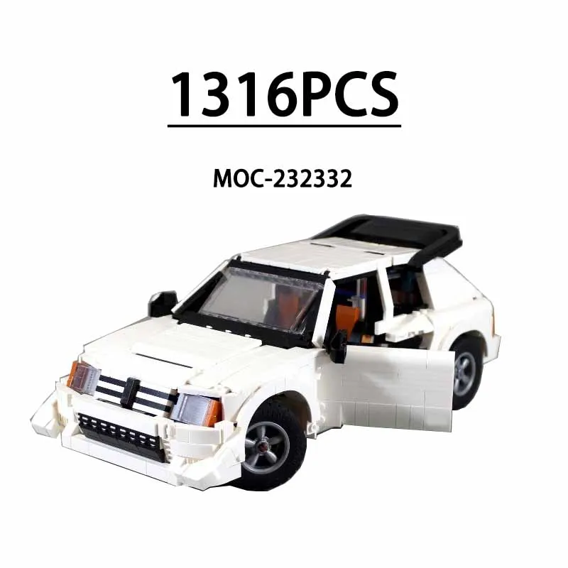 

Новый MOC-232332 Классический спортивный автомобиль для мальчиков собрать 10295 Модифицированная модель 1316 шт. Кирпичная игрушка Рождественский подарок Подарок на день рождения