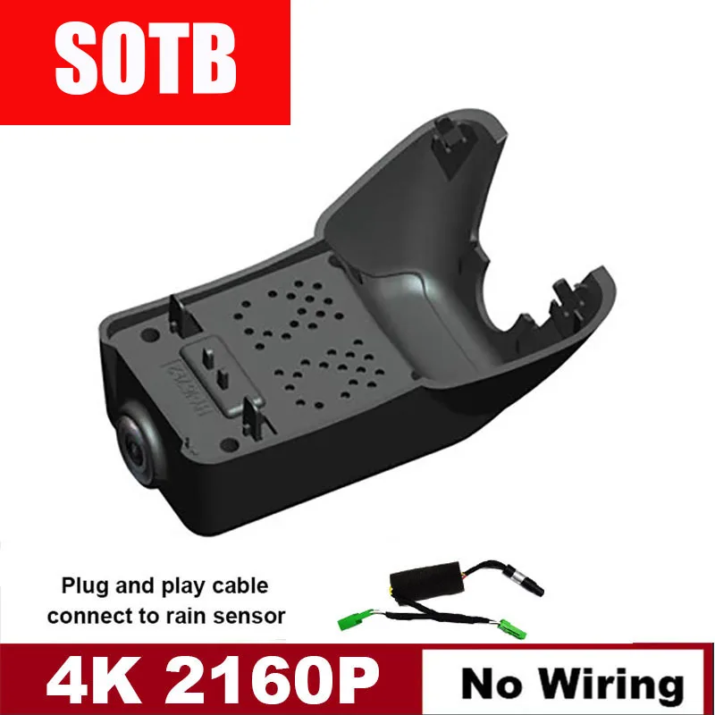 Car DVR recorder, easy to install device, 4K, plug and play, WiFi, suitable for Volvo Polestar 2 new energy 2020 2021 2022