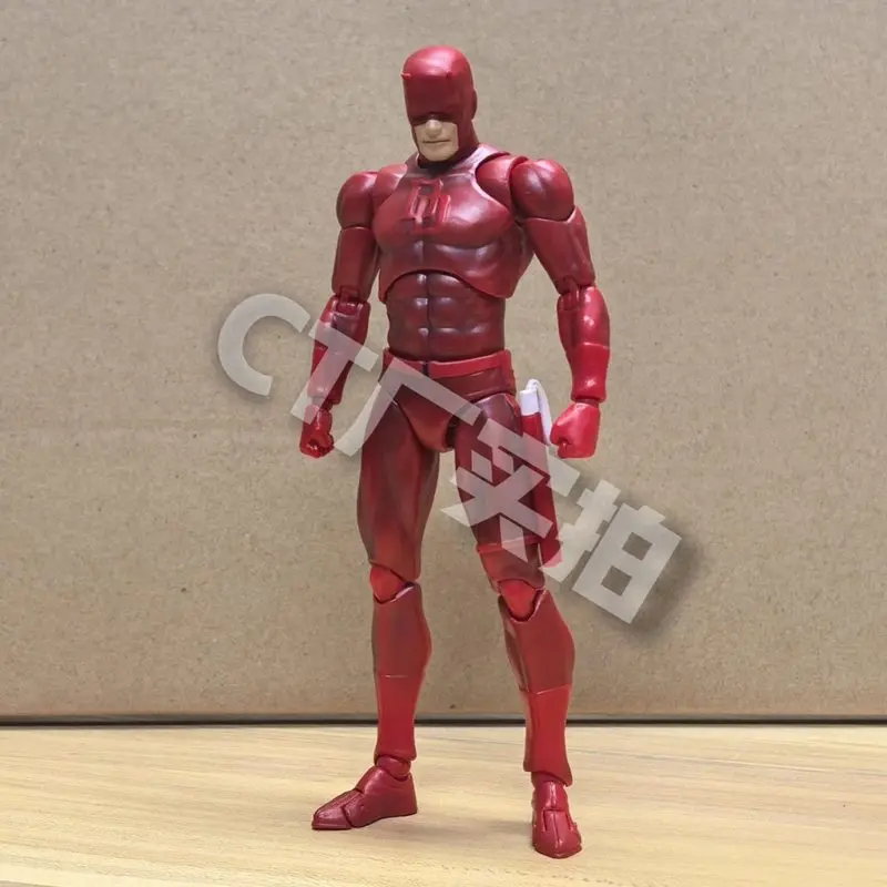 In Stock Ct Toys Daredevil Mafex 223 Comic Version Figure SHF Anime Action Figure Figurine Statue Model Custom Gifts Kids Toys