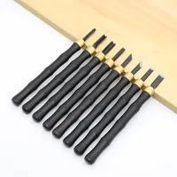 8Pcs/Set Wood Carving Chisels Set with Canvas Bag Hand Woodworking Carving Tools