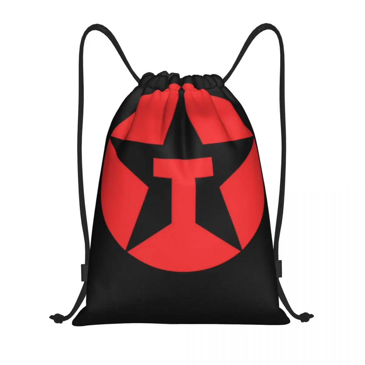 Texaco-Mochila clásica con cordón para deportes al aire libre, bolsas de almacenamiento portátiles para viajes, gimnasio y Yoga, novedad