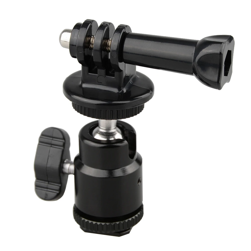 HDRIG-Adaptador de montaje para trípode, monopié con rosca hembra de 5/8 "-27 fr GoPro HD HERO 1 2 3 4