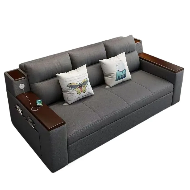 

Sofa bed folding dual-purpose multi-functional living room small apartment modern simple office economical storage double sand