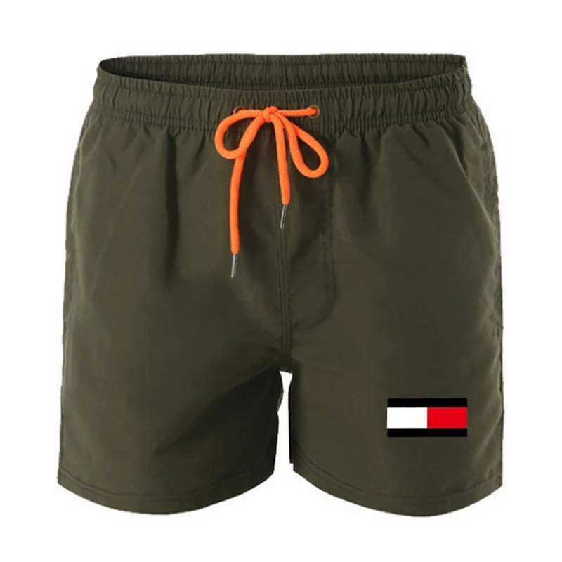 Bañador corto de cintura baja para hombre, ropa de playa transpirable, informal, Surf, verano, 2024