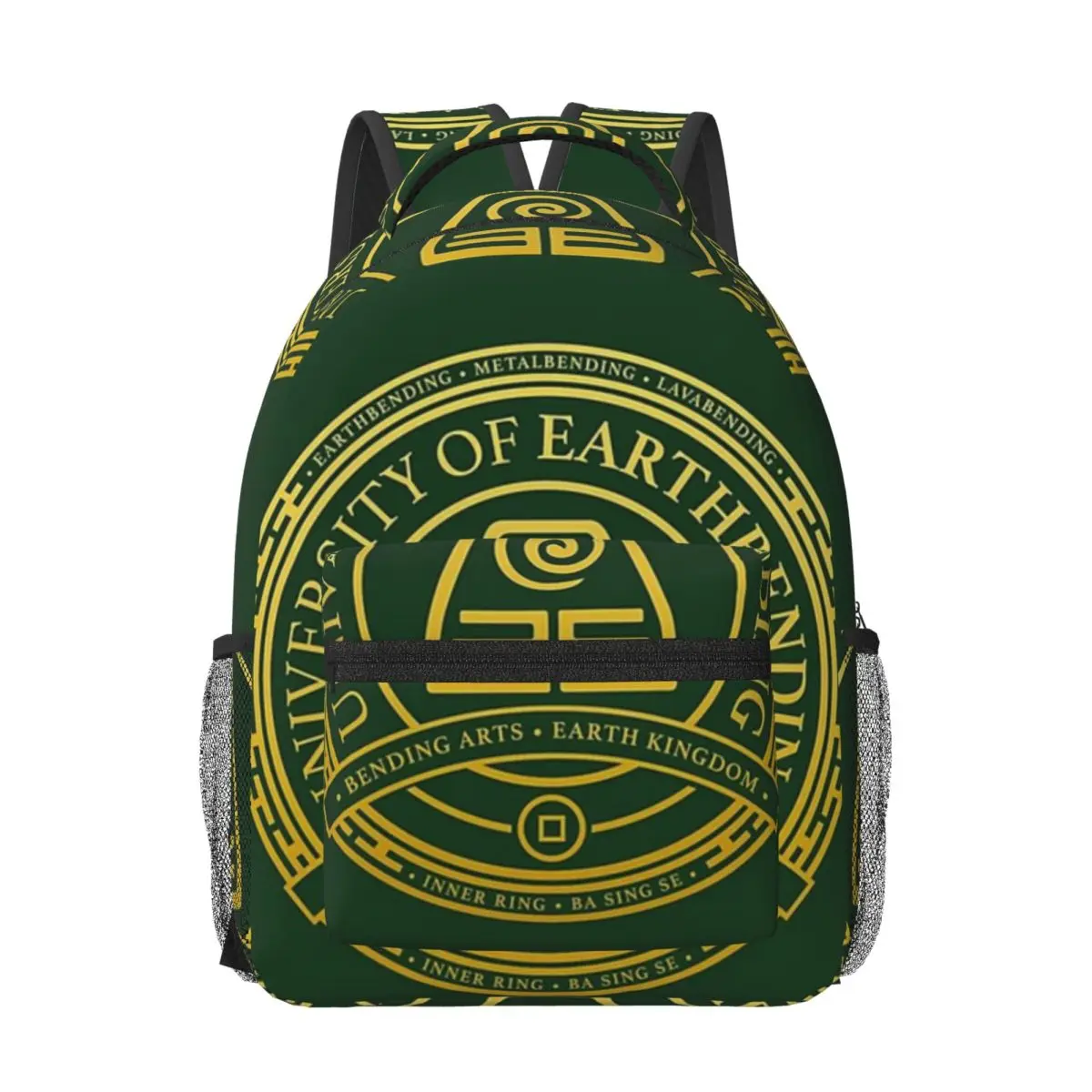 

ATLA University Of Earthbending Avatar Inspired-Design Backpacks Bookbag School Bags Portability Laptop Rucksack Shoulder Bag