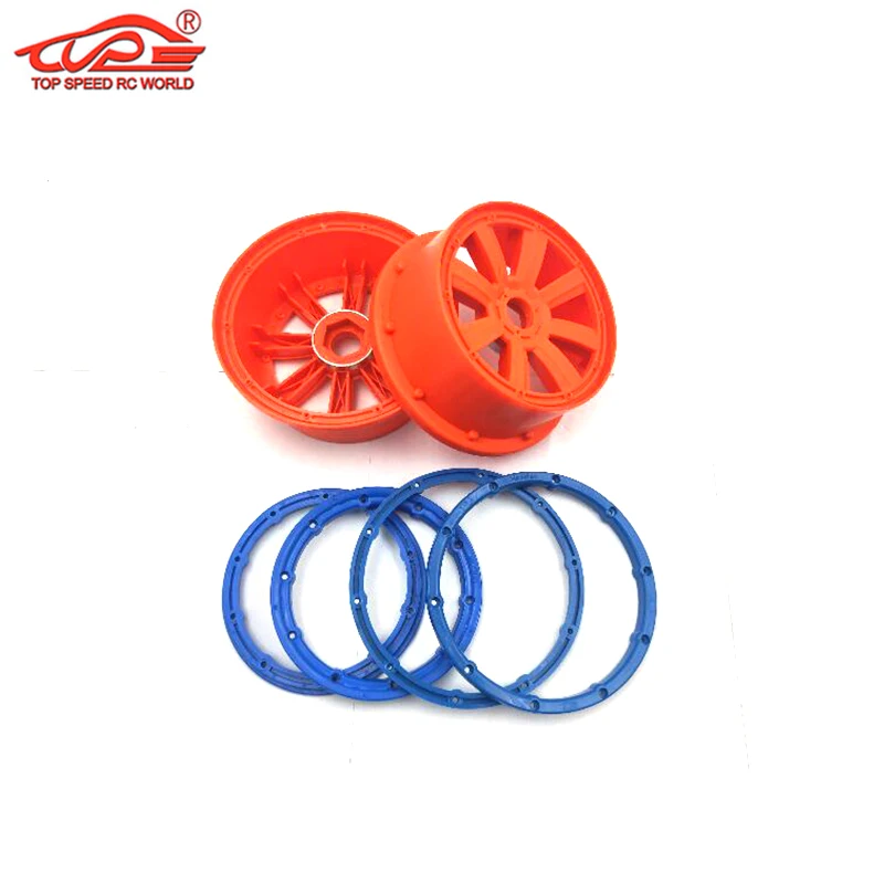 

Upgrade Rear or Front Wheel Hub with Inner Outer Beadlock Kit for 1/5 Hpi Rofun Rovan Km Mcd Redcat Rcmk Baja 5b Rc Car Parts