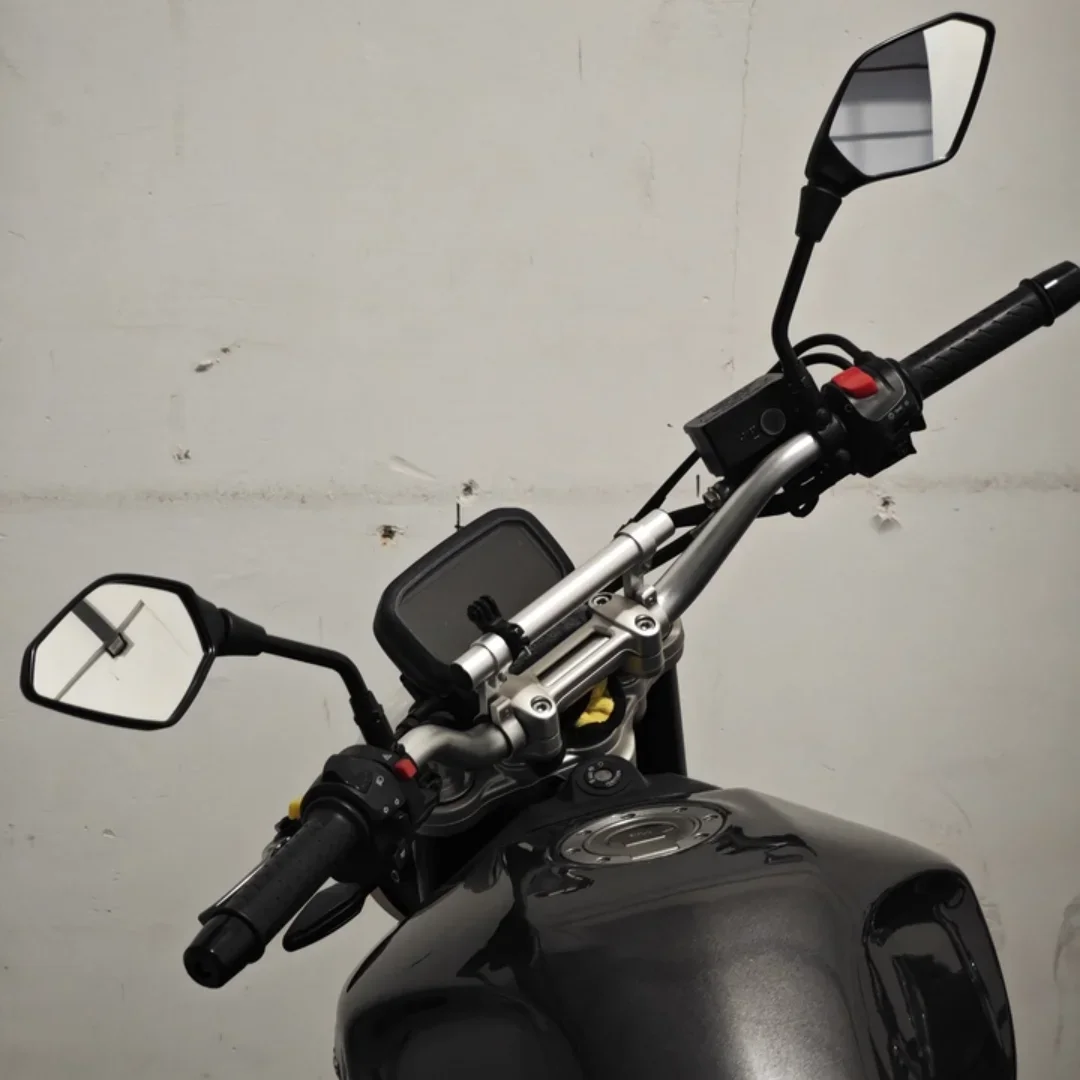 For KOVE 400X/500X/525X/800X models, after installing the original factory rearview mirror and reversing mirror accessories