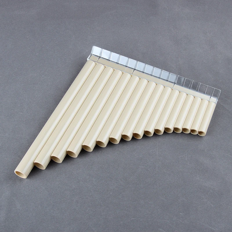 

G Key ABS Plastic New Arrival 16 Pipes Pan Flute Pan Pipe Traditional Woodwind Musical Instrument for Beginner and Musical Lover