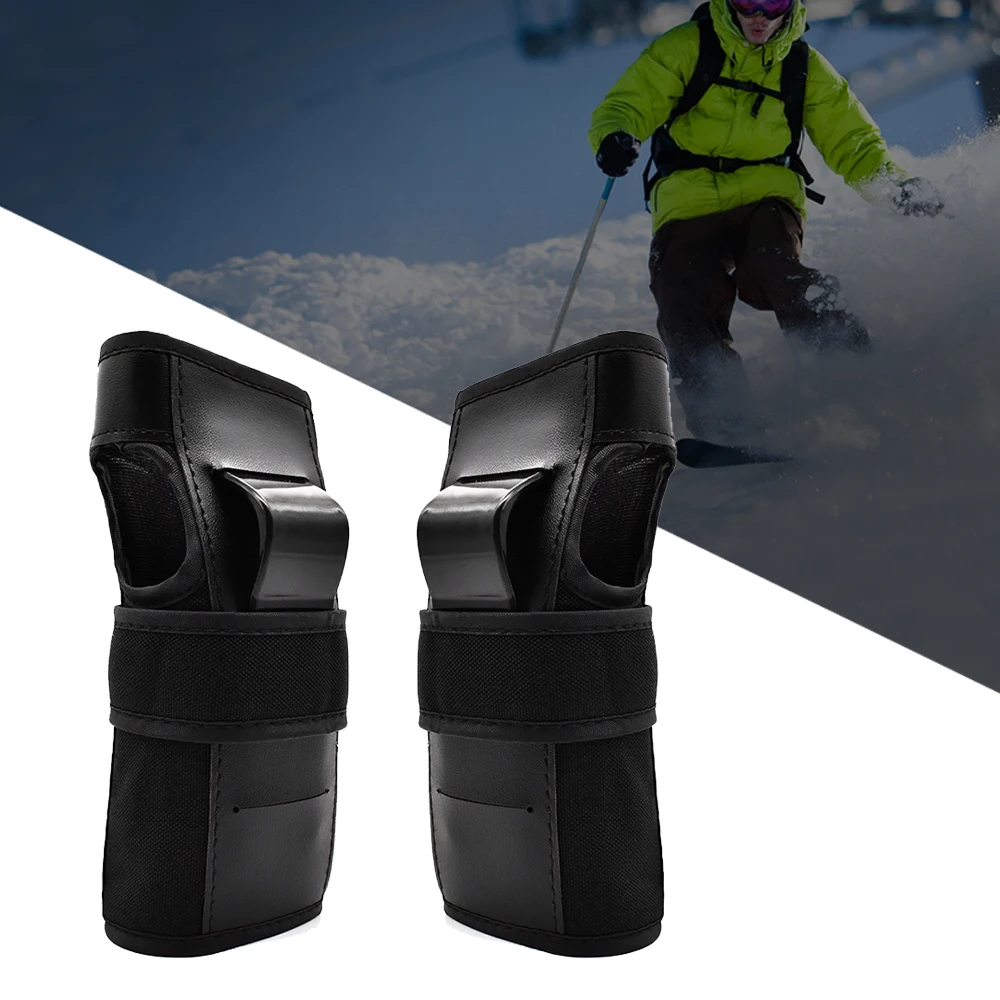 WOSAWE Adjustable Ski Strokes Wrist Support Gear Hand Protection Roller Palm Pads Protector Snowboard Skating Guard Men Women