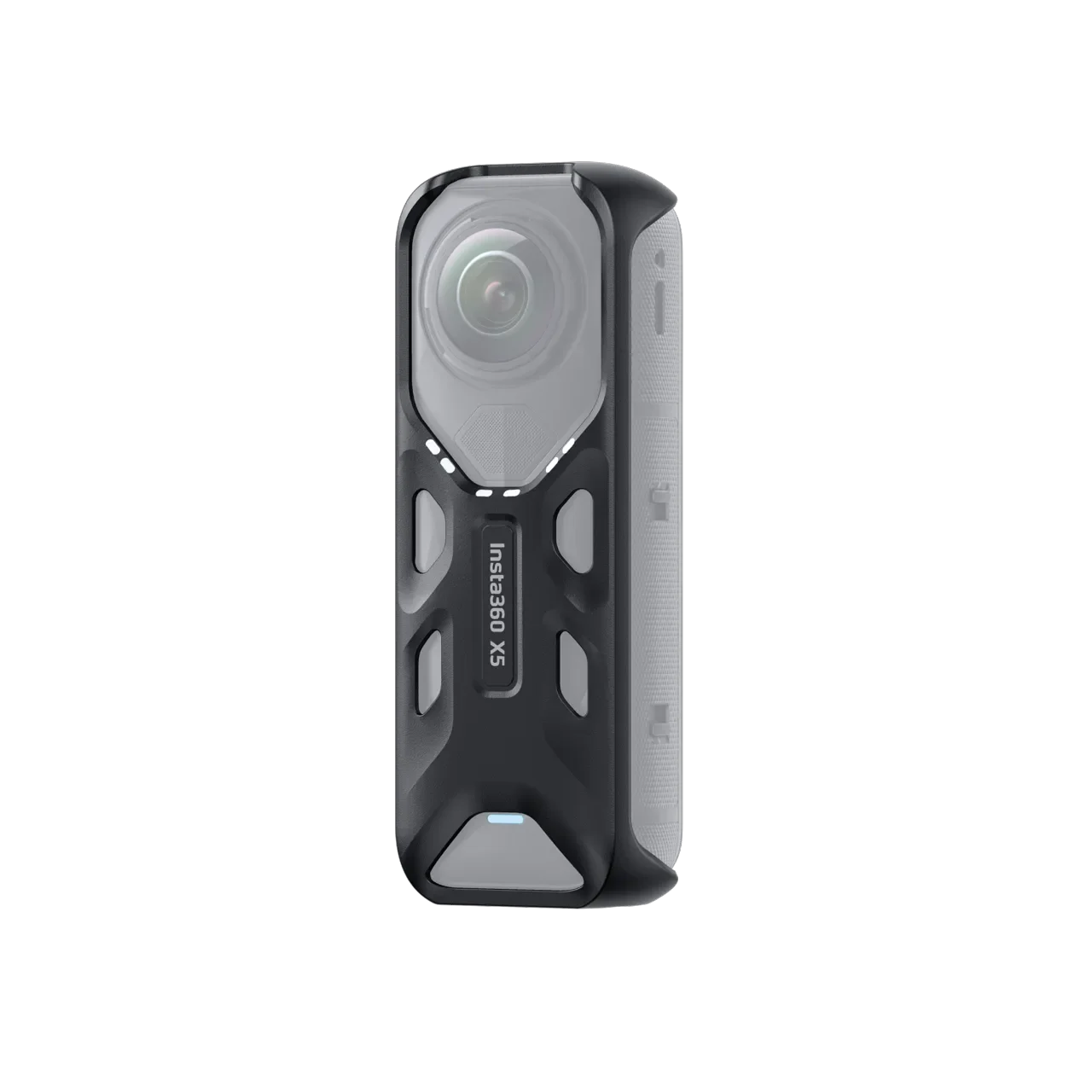 Heat Resistant Silicone Protective Case for Insta360 X5 Thermo Grip Cover Anti Slip Soft Shell Guard Action Camera Accessories