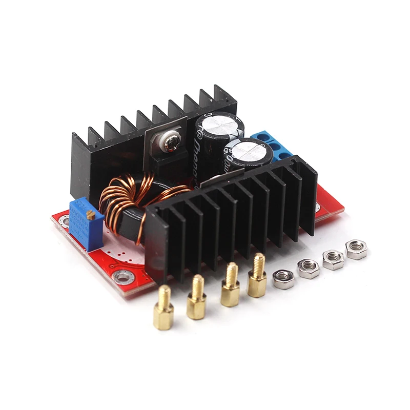 Banco de energía DC-DC para ordenador portátil de coche, módulo de impulso ajustable de 10-32V a 12-35V, 150W