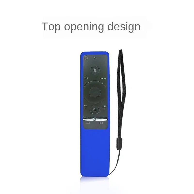 Caso de controle remoto para samsung smart tv BN59-01241A BN59-01242A BN59-01266A ua49ks7300 capa silicone à prova choque com laço capa
