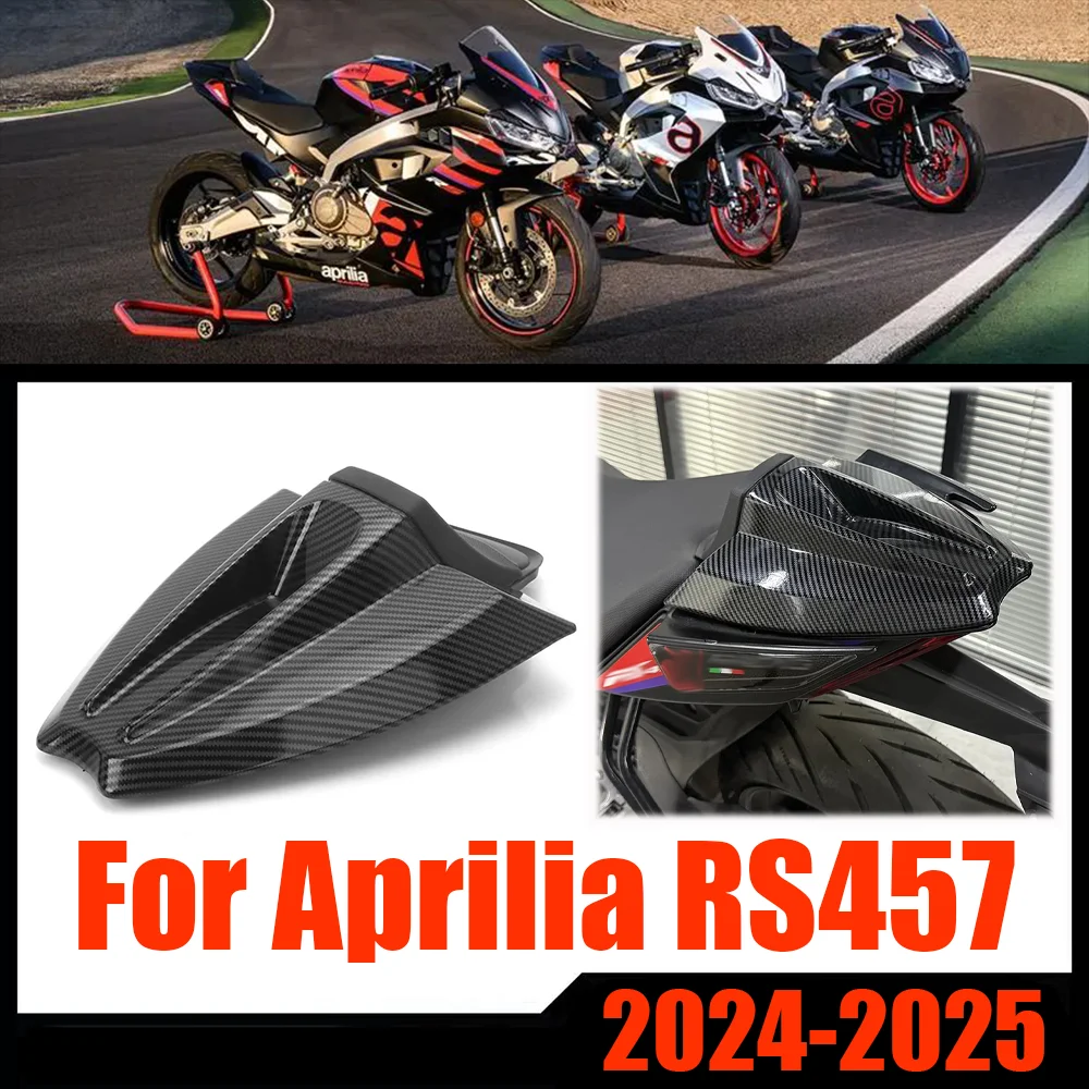 

RS457 For Aprilia RS-457 RS 457 2024 2025 Accessories Motorcycle Pillion Rear Passenger Seat Cover Solo Seat Cowl Fairing Fit