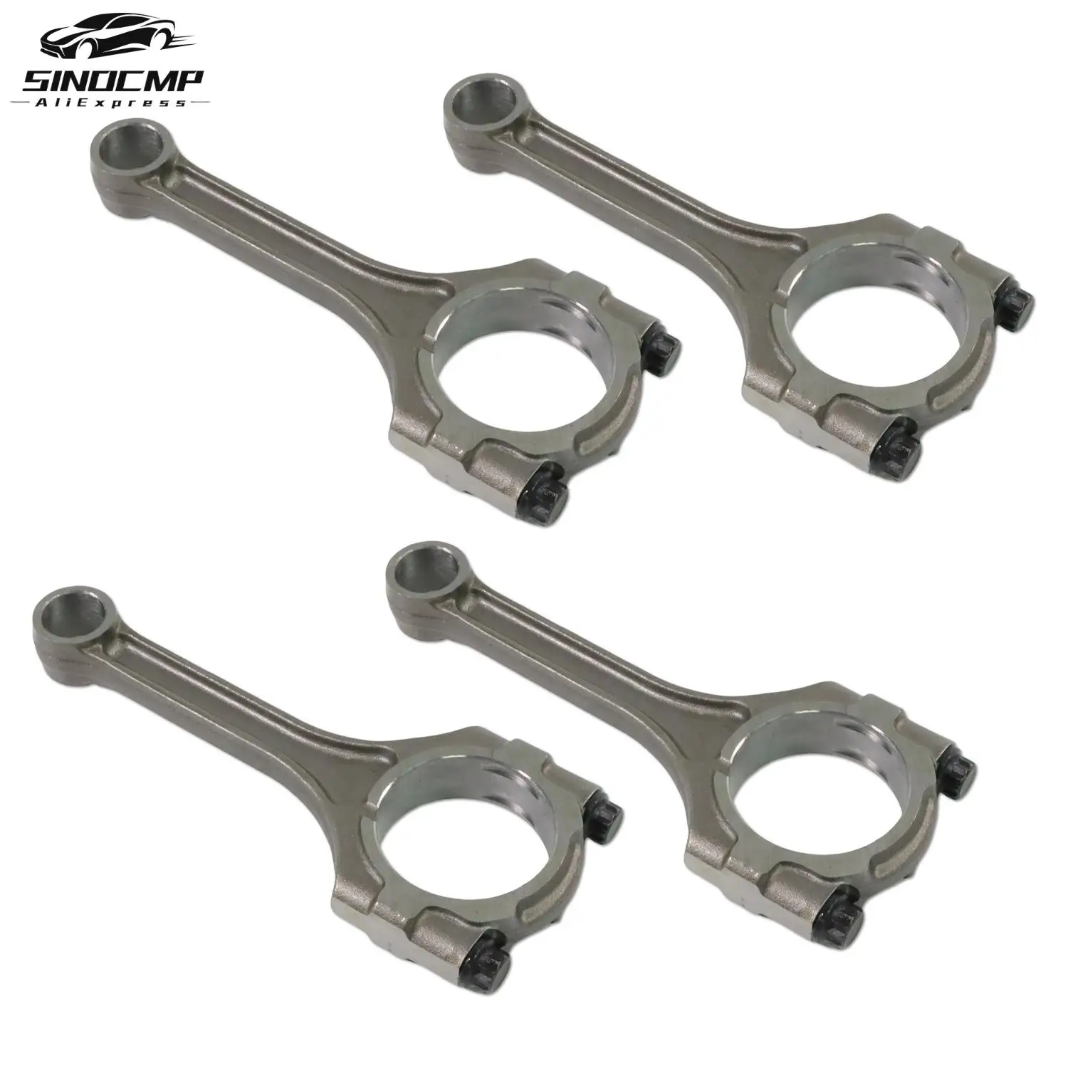 4Pcs 235102B000 Engine Connecting Rods 235102B010 For Hyundai Kia Soul Rio Hyundai Accent Veloster 1.6L Engines Accessories