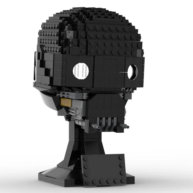 

640PCS Star Plan Movie MOC Imperial Gunner Helmet Model DIY creative ideas Soldier helmet Child Toy Assembly Puzzle birthdayGift