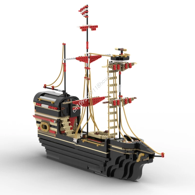 

2582pcs MOC Classic Sailing Ship Building Blocks Christmas Gift Brick Advanced Collector Showcase for Display Enthusiasts
