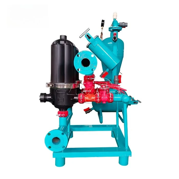 Sistem Filter Irigasi Tetes Air Pertanian Otomatis Backwash yang Laris Terjual