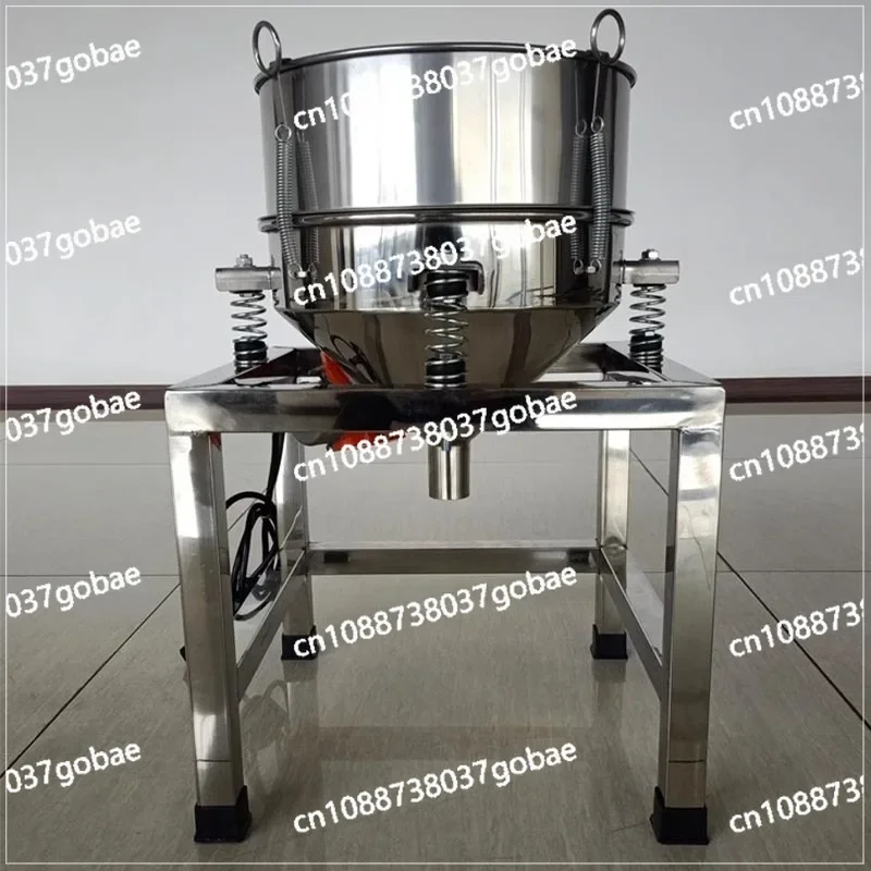 50CM Vibrating Screen Sieve Powder Machine Stainless Steel Small Electric Sieve Filter Powder Vibration Screening Machine