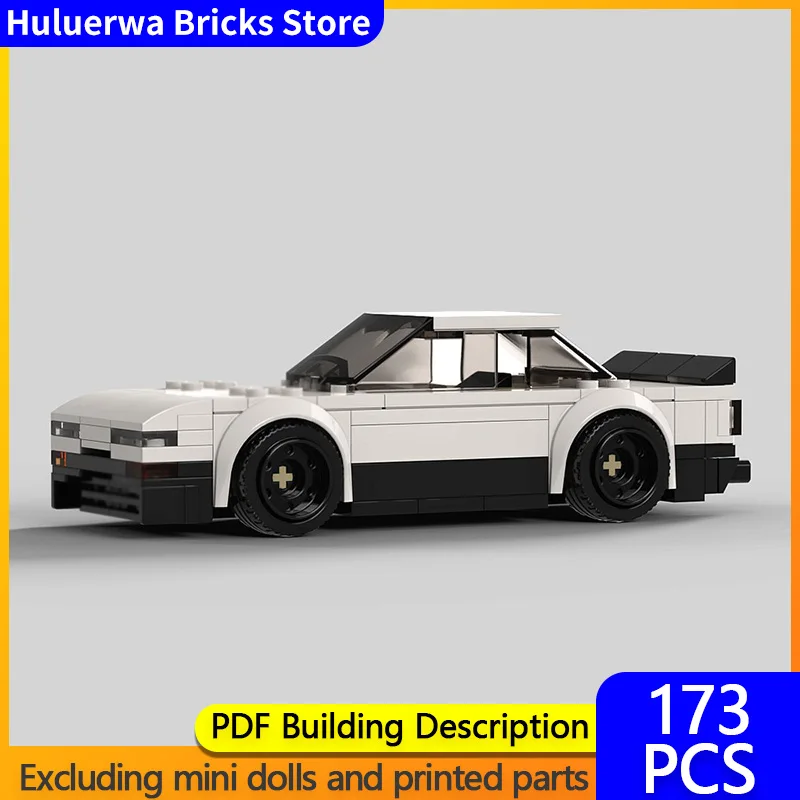 

Furious Movies Speed Hypercar Model MOC Building Bricks Skyline 2000RS JDM Sports Car Modular Gift Holiday Assemble Children Toy