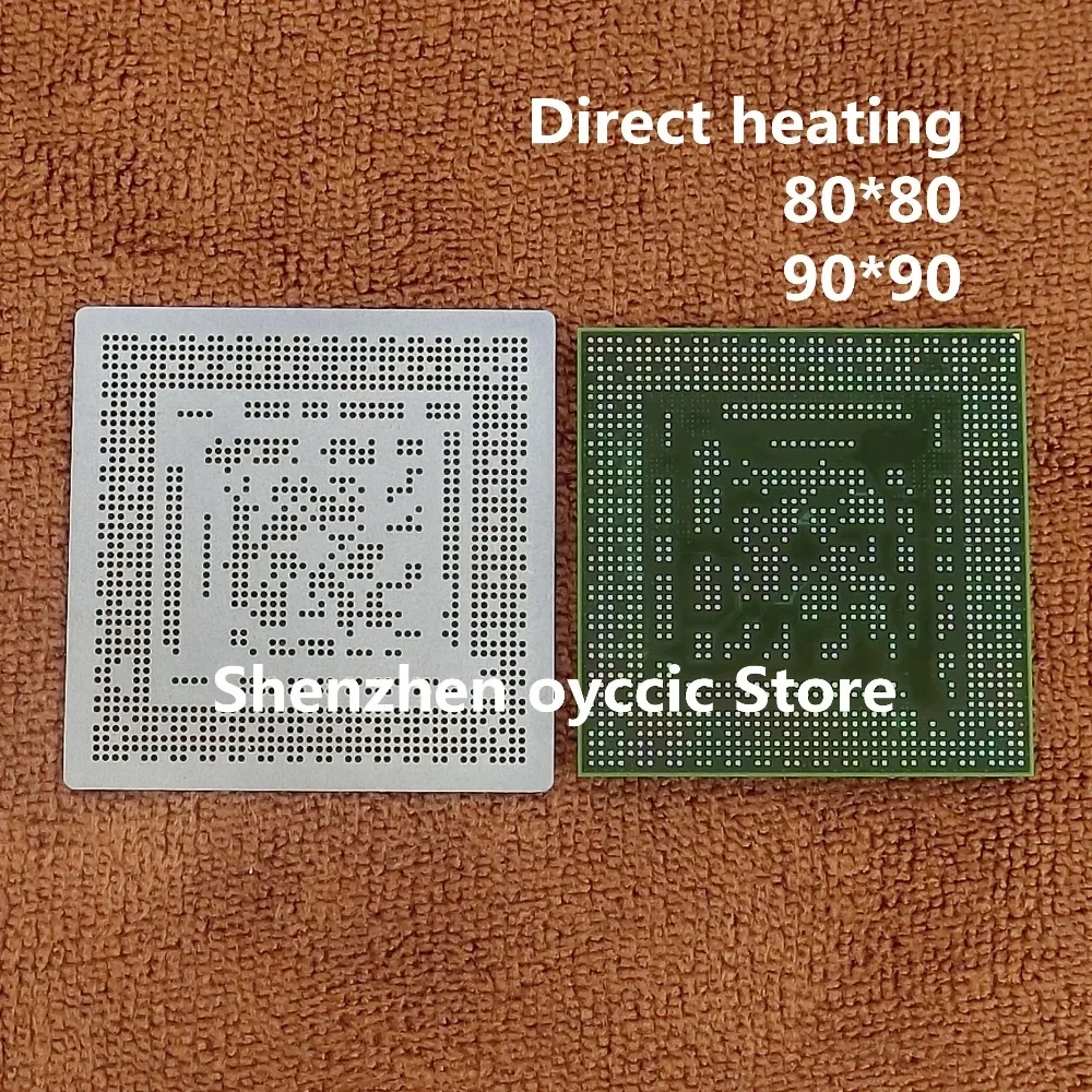 التسخين المباشر 80*80 90*90 SDP1501 قالب استنسل BGA