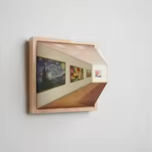 Bright 3D Led Night Lights, Wooden Framed, Perfect For Living Room Fun!