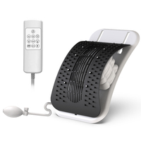 2-IN-1 Electric+Manual Back Stretcher Adjustable Height Airbag Waist Back Stretching Massager Lumbar Support Traction masajeador