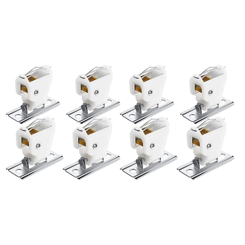 Roman Shade Cord Lock Shade Security Clamps Holds up to 3 Cords Raise and Lower Your Roman Shade Set Of 8 B03D