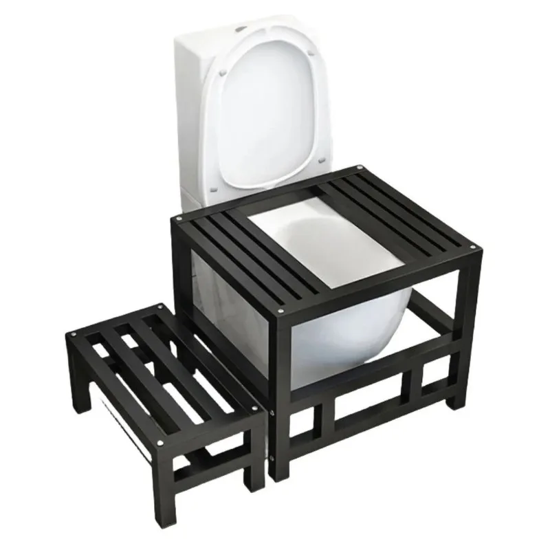

Toilet stool footstool foot step squatting toilet pit rack