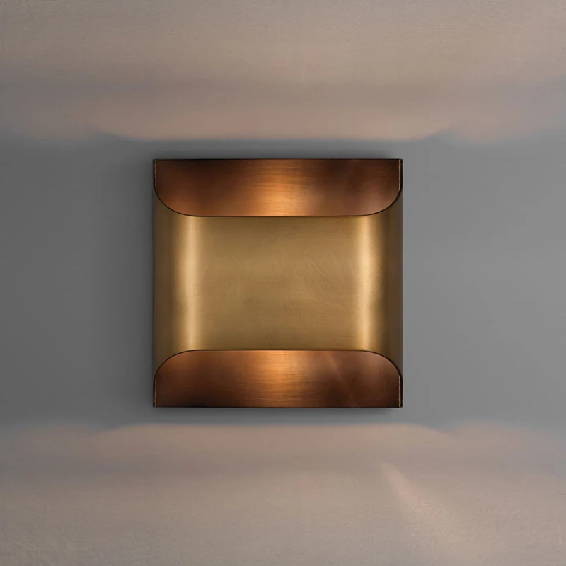 Luksusowy post-nowoczesny styl prosty na ścianę lampa Model pokój Hotel salon sypialnia tło ściana artystyczna lampa lampy bertfrank